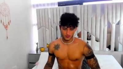 Gay latin Cute latin twink Ariel jerking - drtuber.com